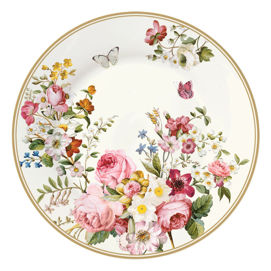 Porcelain side plate Ø19 cm bulk CREAM
