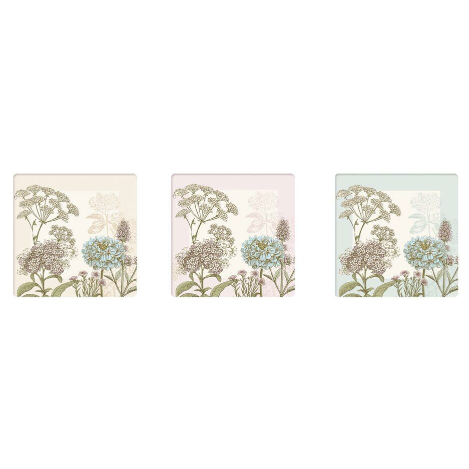 Set 6 sottobicchieri in sughero 10.5x10.5cm